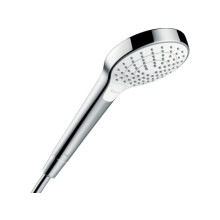 Hansgrohe Croma Select S Hand Shower 110 Vario Water-Saving 9 Litre/min, White/Chrome, 26803400
