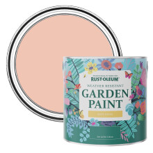 Rust-Oleum Orange Mould-Resistant Garden Paint In Matt Finish - Coral 2.5L