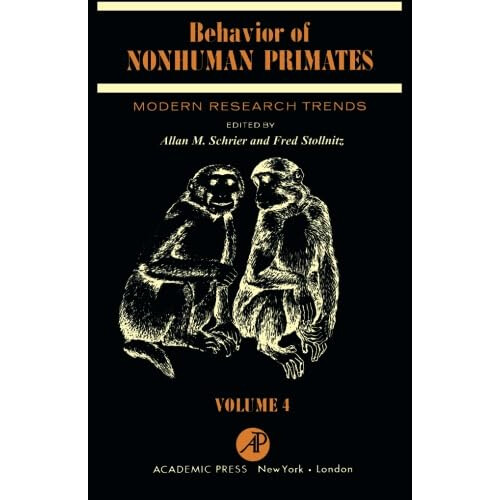Behavior of Nonhuman Primates: Modern Research Trends