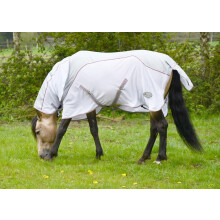 Rhinegold Mombasa Fly Rug + Neck Cover-7/0-Grey
