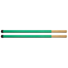Vater Drumsticks VSPSB - Speciality Sticks - Bamboo Splashstick- Rute Rods Dowels - Green Handle