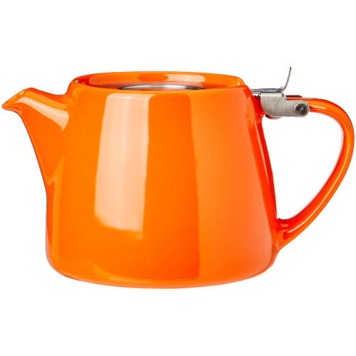 Forlife Stump Teapot 400 mL 13 Oz., Carrot
