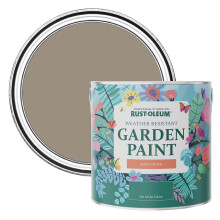 Rust-Oleum Brown Mould-Resistant Garden Paint In Satin Finish - Cocoa 2.5L