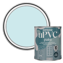 Rust-Oleum Blue uPVC Door and Window Paint In Satin Finish - Duck Egg 750ml
