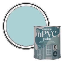 Rust-Oleum Blue uPVC Door and Window Paint In Satin Finish - Little Cyclades 750ml