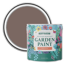 Rust-Oleum Brown Mould-Resistant Garden Paint In Satin Finish - Rivers Edge 2.5L