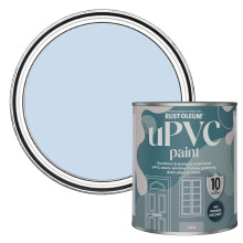 Rust-Oleum Blue uPVC Door and Window Paint In Satin Finish - Blue Sky 750ml