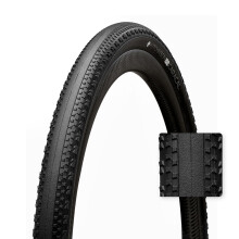 Hutchinson Caracal Tubeless Ready Gravel Tyre - Black - 700 x 40c