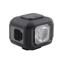 Moon Light the Way You Ride On Titan Mini Black 700 Lumens Front Bicycle Light, IPX7, Max Runtime 300 Hours