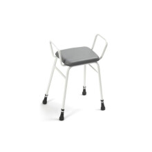 Days Height Adjustable Shower Perching Stool with Arms