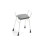 Days Height Adjustable Shower Perching Stool with Arms 1