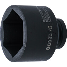 BGS 5875 | Impact Socket, Hexagon | 25 mm (1") Drive | 75 mm