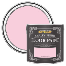 Rust-Oleum Pink Scratch-Proof Floor Paint in Matt Finish - My Husband Said No 2.5L