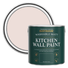 Rust-Oleum Pink Washable Kitchen Wall Paint in Matt Finish - Elbow Beach 2.5L