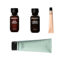 Grown Alchemist Hair, Hand & Body Routine Natural Skincare Kit and Beauty Bag - Hydrating Body Cleanser 120 ml, Intensive Hand Cream 12 ml, Sulphate