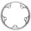 Spécialités TA Alizé Track 130pcd Chainring, 45t, Silver 2