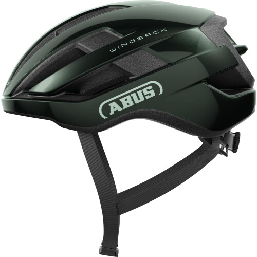 Abus ABUS WingBack Road Cycling Helmet, Green, Size L