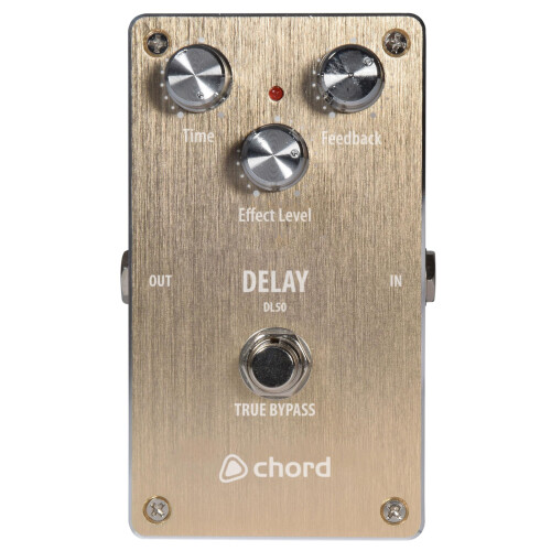 Chord Chord | Guitar Delay effects Pedal With Adjustable Time, Feedback & Level Control