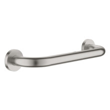 GROHE Essentials Bath Grip (295mm) German Engineered, Metal in Stainless Steel-Look and with Concealed Fastening 40421DC1