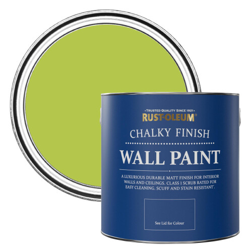 Rust-Oleum Rust-Oleum Green Matt Emulsion Wall Paint - Key Lime 2.5L