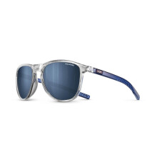 Julbo Sunglasses, CANYON, Unisex Adult, Crystal/Blue, Polarizing Cat. 3