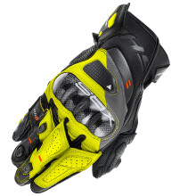 SHIMA XRS-3 Motorbike Gloves Men Leather Short Sport Biker Armoured Protectors Motorcycle Perforated Ventilated Reinforced Touchscreen Motorsport