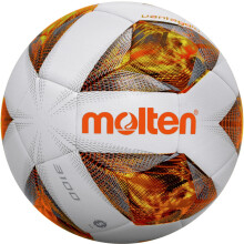 Molten 3100 Vantaggio Football | Premium Hybrid Match Ball | Bonded Seam with Padded TPU Cover For Excellent Control Shape Retention | Size 5