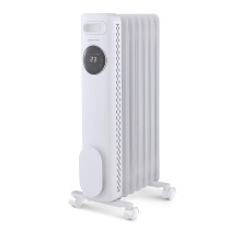 Morphy Richards HeatFlux Digital Oil Filled Radiator, Remote Control, 15m2 Coverage, Personalised Warmth, Timer, Eco Mode, Auto Switch off