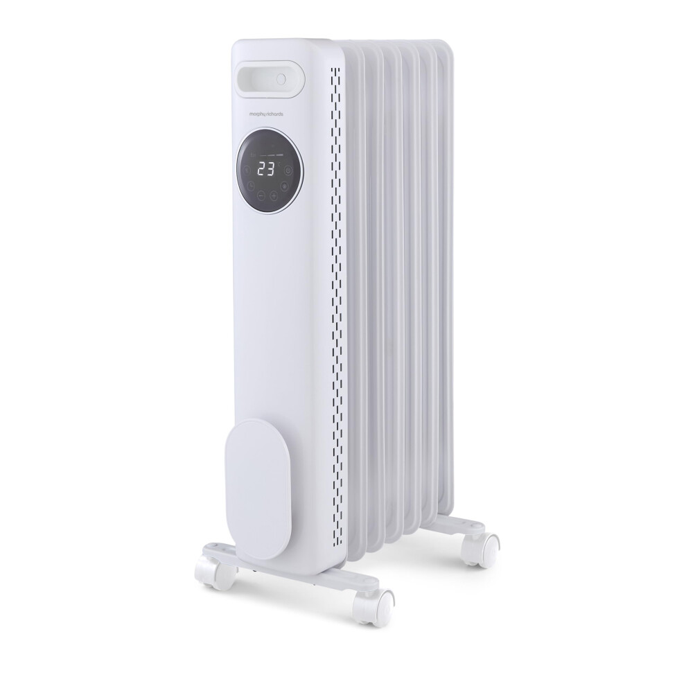 Morphy Richards Heatflux Digital Oil-Filled Radiator - White, White - Image 13