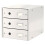 Leitz Drawer Cabinet, 3 Drawers, A4, Click and Store Range 60480001 - White 1
