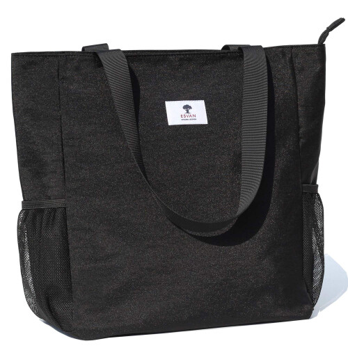 ESVAN Unisex's jc Carry Bag, Black, Large