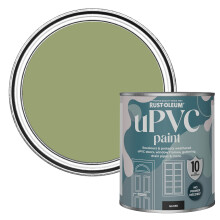 Rust-Oleum Green uPVC Door and Window Paint In Gloss Finish - Familiar Ground 750ml