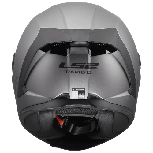 LS2 FF820 RAPID III Full Face Motorcycle Helmet - MATT TITANIUM 1
