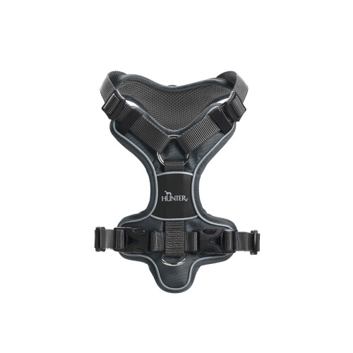 Hunter HUNTER DIVO Dog Harness, S-M, 52-68 cm, Grey/Grey 1