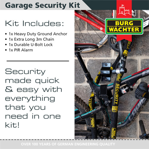 Burg-Wachter Garage Security Kit - 3m 1