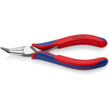 KNIPEX Electronics Pliers with Box Joint with Multi-Component Handles 145 mm, 35 82 145