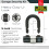 Burg-Wachter Garage Security Kit - 3m 3