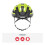 Abus ABUS Road Bike Helmet Macator MIPS, Yellow, Size L 2