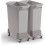 Durable Linkable 60 Litre Bin Trolley - Robust Modular Waste Trolley for DURABIN Bin Range - Includes 4 Wheels and 2 Brakes 2