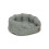 Petface Sage Herringbone Oval Dog Bed, Small (Pack of 1) 3