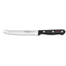 Wüsthof Gourmet 5 Inch Tomato Knife, Black