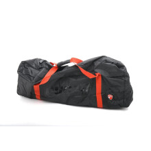 DUCATI Scooter Bag, Unisex Adult Accessories, Black with Red Details, One Size