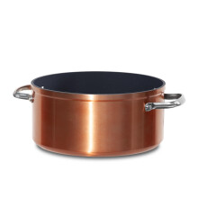 Nuwave Duralon Blue Ceramic Nonstick 4,7L Stockpot in Copper, PFAS-Free