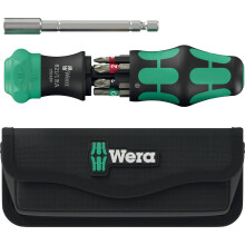 Wera Kraftform Kompakt 28 RA with Pouch, 6 Pieces - 05051520001