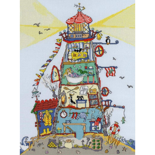 Bothy Threads Cross Stitch Kit - Cut Thru' Lighthouse