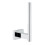 Grohe GROHE 40623001 Essentials Cube Roll Holder Silver 1