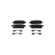 Bosch BP1661 Car Brakes Pads - Rear Axle - ECE-R90 Certified - 1 Set of 4 Pads