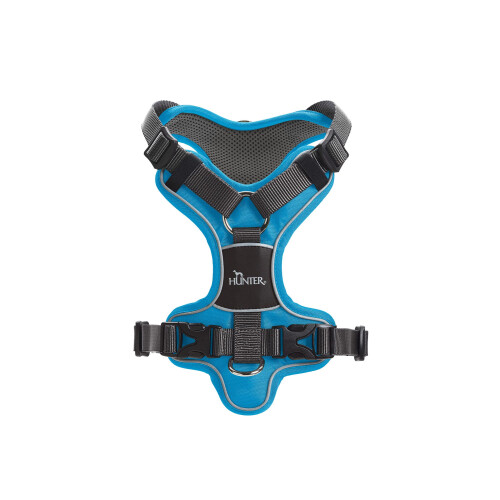 Hunter HUNTER Divo Dog Harness, M, 56-73 cm, Light Blue/Grey 2