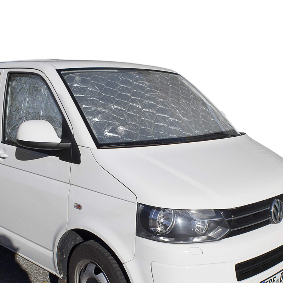 VW T4  1990 - 2003 CLI-MAT INTERNAL THERMAL SUN SCREEN SILVER SCREEN campervan - Image 2