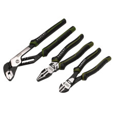 Draper Expert Pliers Set with Water Pump Plier (3 Piece) | 200mm Combination, 190mm Side Cutters & 250mm Water Pump